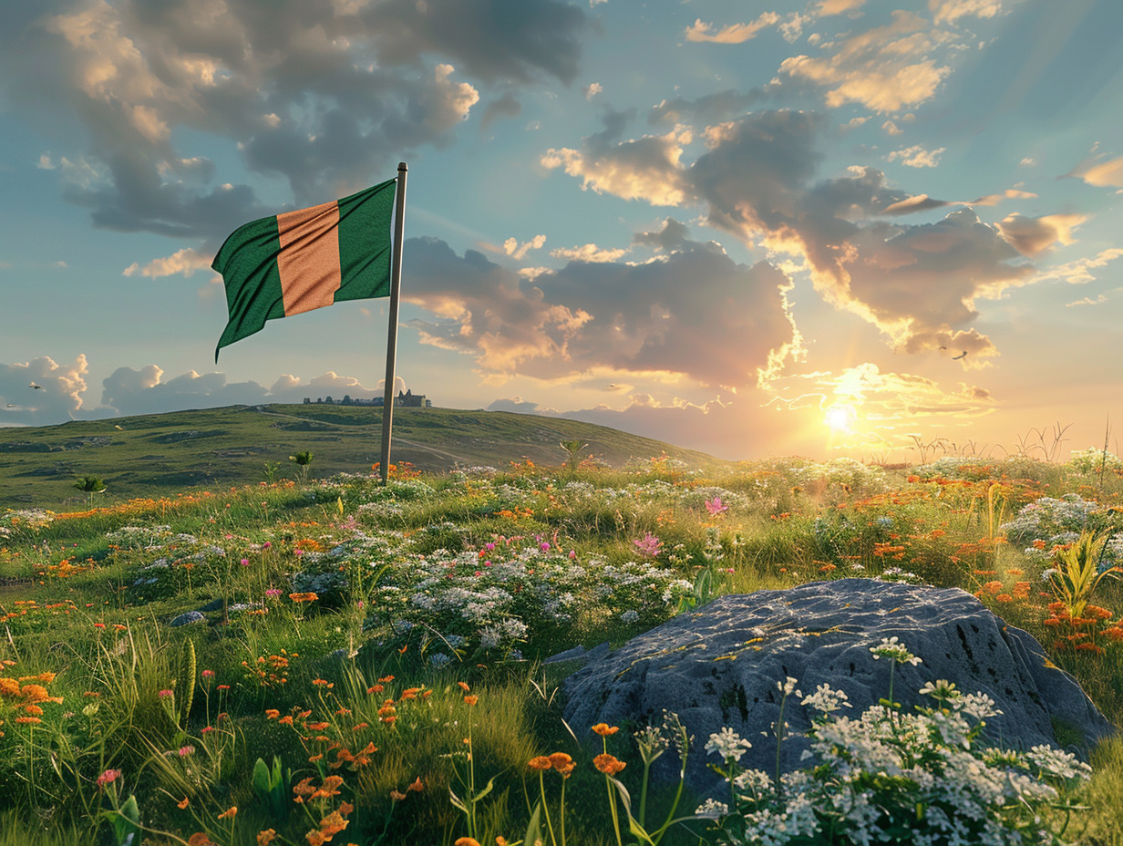 drapeau irlandais