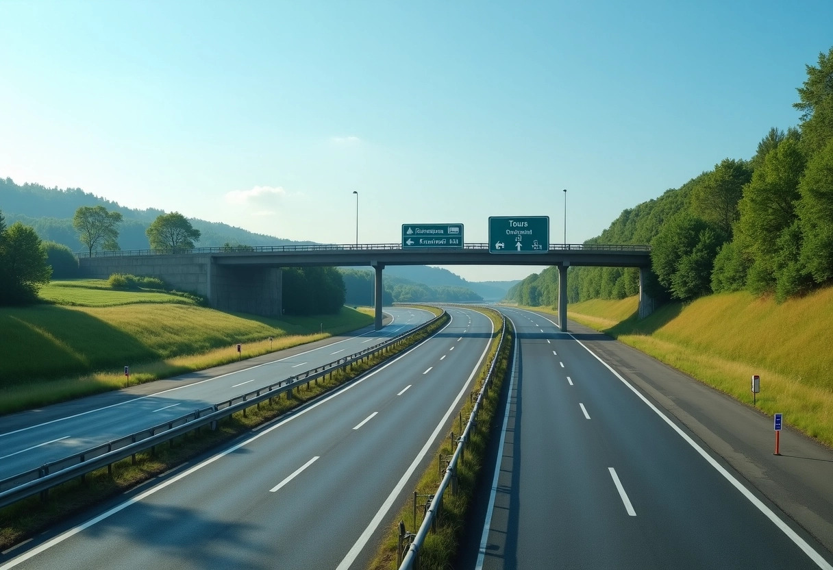 autoroute  pont