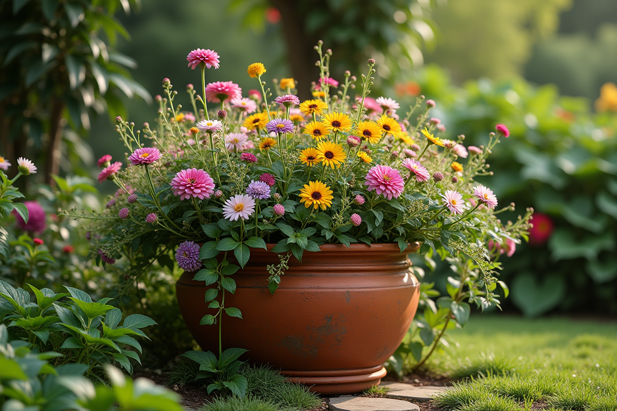 pot de fleurs